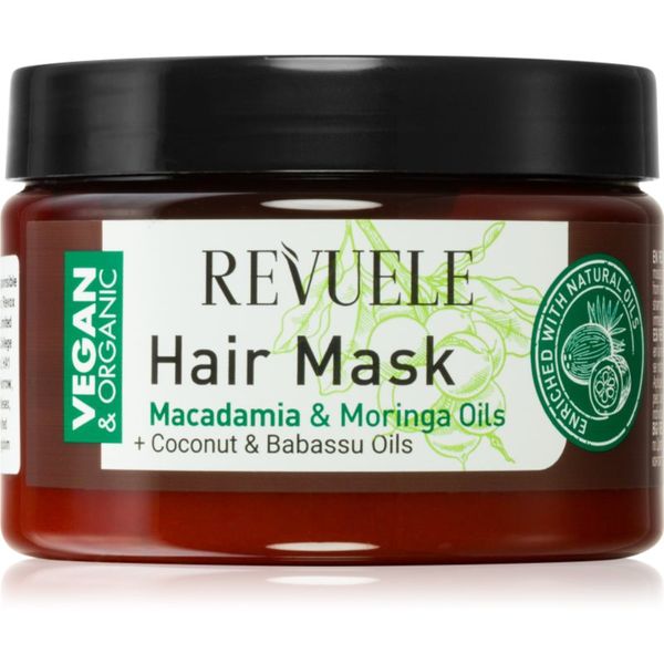 Revuele Revuele Vegan & Organic revitalizacijska maska za lase 360 ml