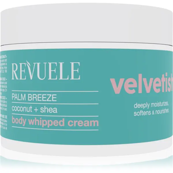 Revuele Revuele Velvetish Palm Breeze Body Whipped Cream vlažilna krema za telo Coconut + Shea 300 ml