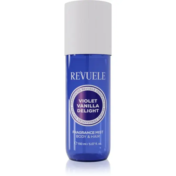 Revuele Revuele Violet Vanilla Delight Fragrance Mist parfumska meglica za telo in lase za ženske 150 ml