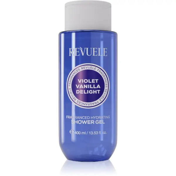 Revuele Revuele Violet Vanilla Delight Fragranced Hydrating Shower Gel parfumirani gel za prhanje z vlažilnim učinkom za ženske 400 ml