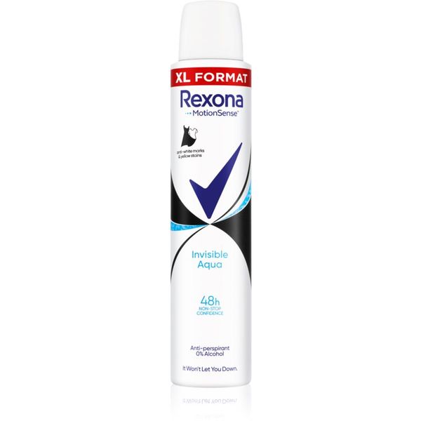 Rexona Rexona Invisible Aqua antiperspirant v pršilu 200 ml