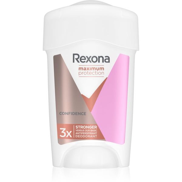 Rexona Rexona Maximum Protection Antiperspirant kremasti antiperspirant proti prekomernemu potenju Confidence 45 ml
