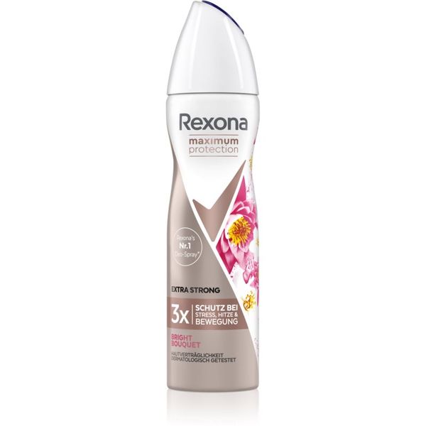 Rexona Rexona Maximum Protection Bright Bouquet antiperspirant v pršilu proti prekomernemu potenju Extra Strong 150 ml