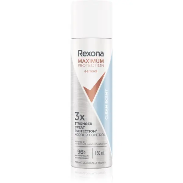 Rexona Rexona Maximum Protection Clean Scent antiperspirant v pršilu proti prekomernemu potenju 150 ml