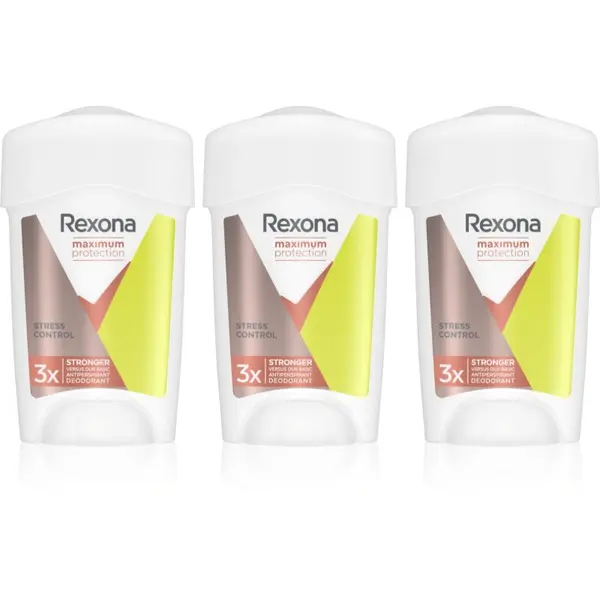Rexona Rexona Maximum Protection Stress Control kremasti antiperspirant proti prekomernemu potenju