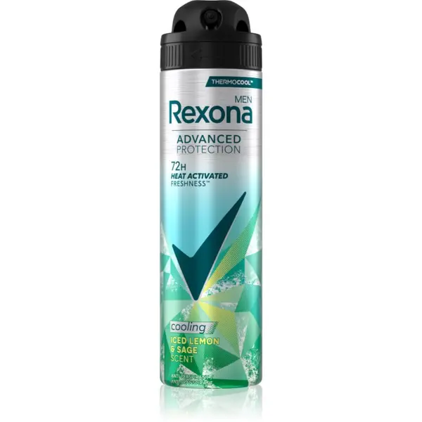 Rexona Rexona Men Advanced Protection Iced Lemon & Sage antiperspirant pršilo 150 ml