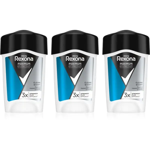 Rexona Rexona Men Maximum Protection Clean Scent kremasti antiperspirant proti prekomernemu potenju za moške