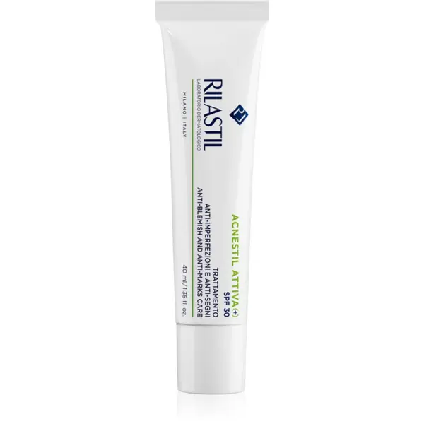 Rilastil Rilastil Acnestil Attiva (+) krema za obraz proti nepravilnostim na koži SPF 30 40 ml