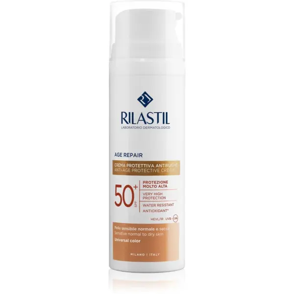 Rilastil Rilastil Age Repair SPF 50+ zaščitna tonirana krema za obraz SPF 50+ 50 ml