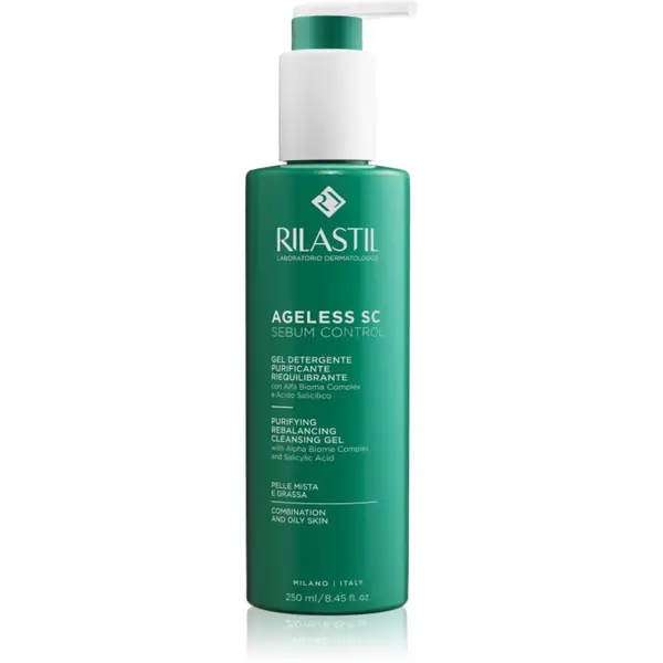 Rilastil Rilastil Ageless SC matirajoči čistilni gel 250 ml