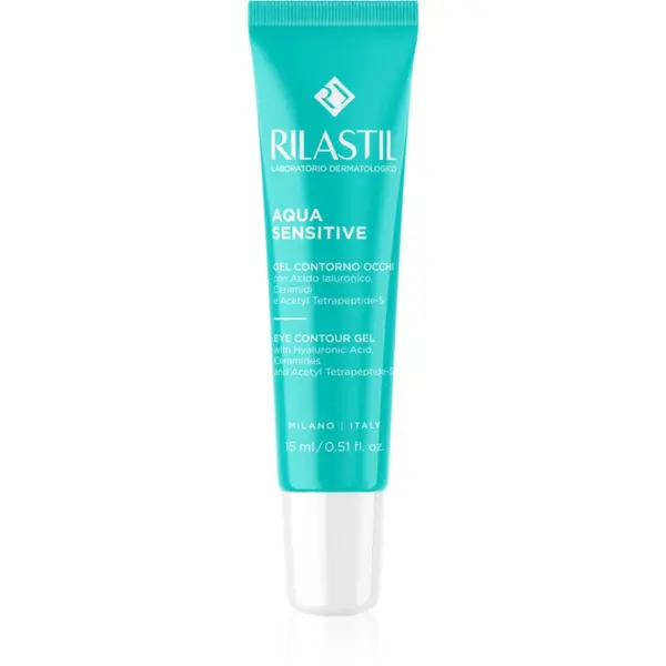 Rilastil Rilastil Aqua Sensitive vlažilni gel za predel okoli oči 15 ml