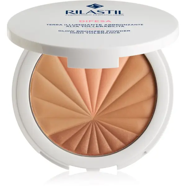 Rilastil Rilastil Difesa Make Up Glow posvetlitveni bronz puder 12 g