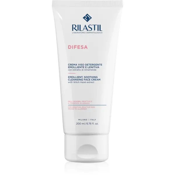 Rilastil Rilastil Difesa pomirjajoča čistilna krema za občutljivo kožo 200 ml