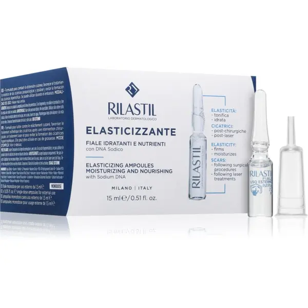 Rilastil Rilastil Elasticizzante ampule povečuje elastičnost kože 10x1.5 ml