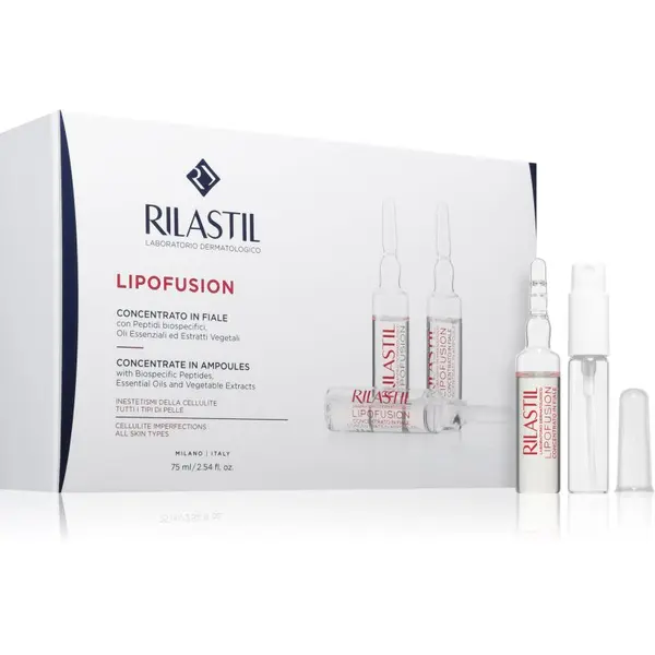 Rilastil Rilastil Lipofusion serum proti celulitu v ampulah 10x7.5 ml