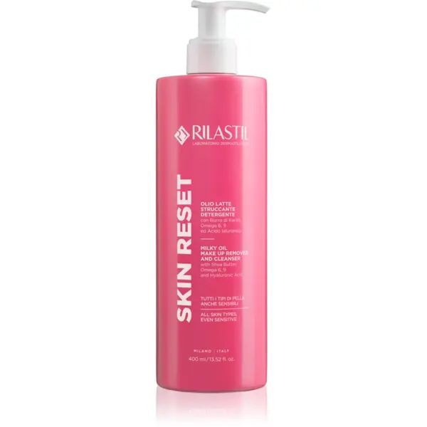 Rilastil Rilastil Skin Reset nežno čistilno mleko za suho in občutljivo kožo 400 ml