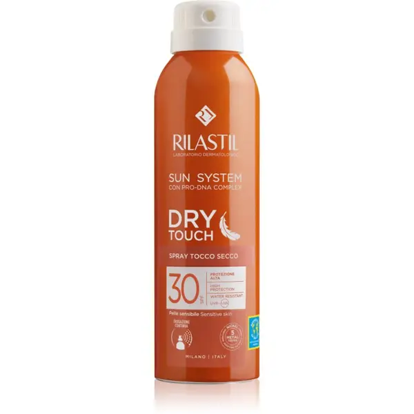 Rilastil Rilastil Sun System Dry Touch zaščitno pršilo za sončenje SPF 30 200 ml