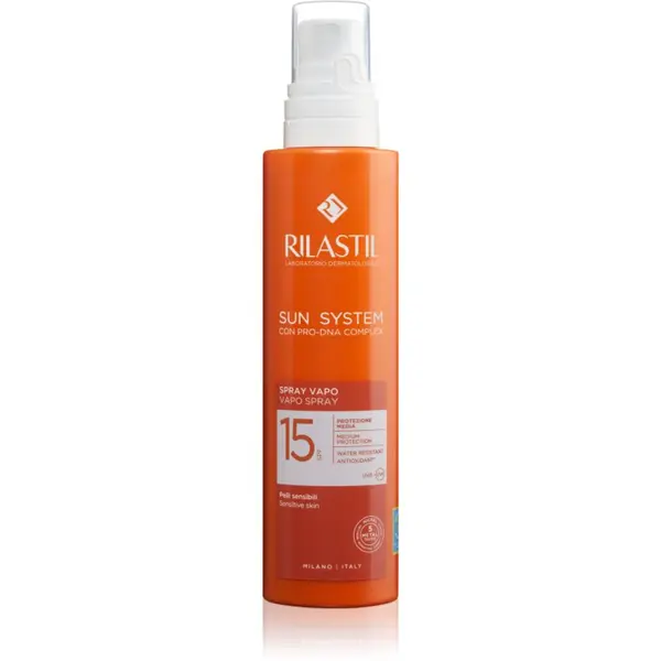 Rilastil Rilastil Sun System emulzija za sončenje v pršilu SPF 15 200 ml