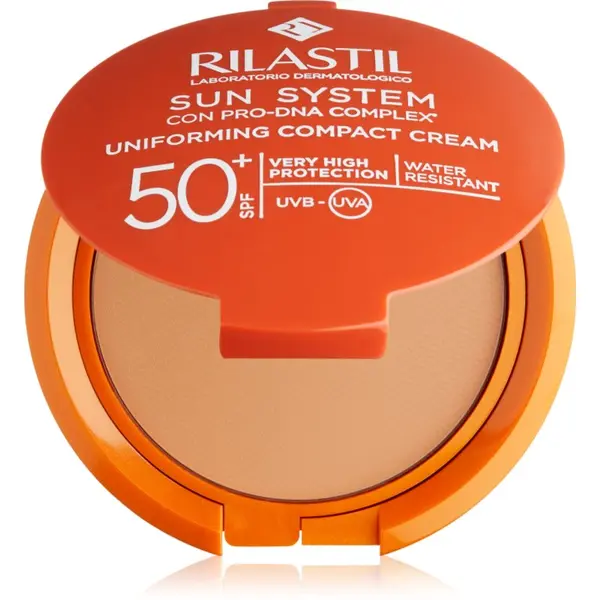 Rilastil Rilastil Sun System kompaktni puder SPF 50+ odtenek Gold 10 g