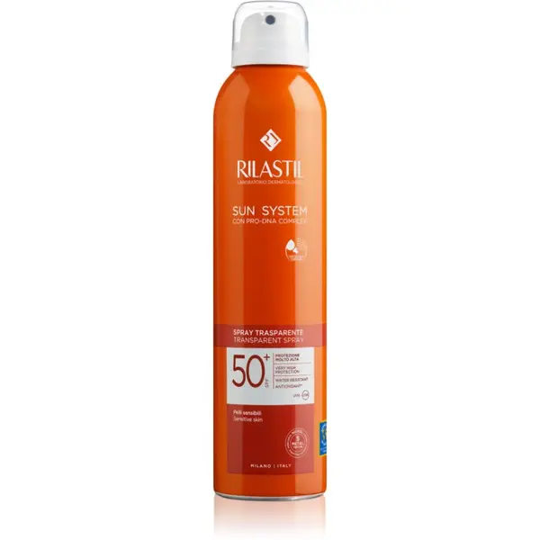 Rilastil Rilastil Sun System prozorno pršilo za sončenje SPF 50+ 200 ml