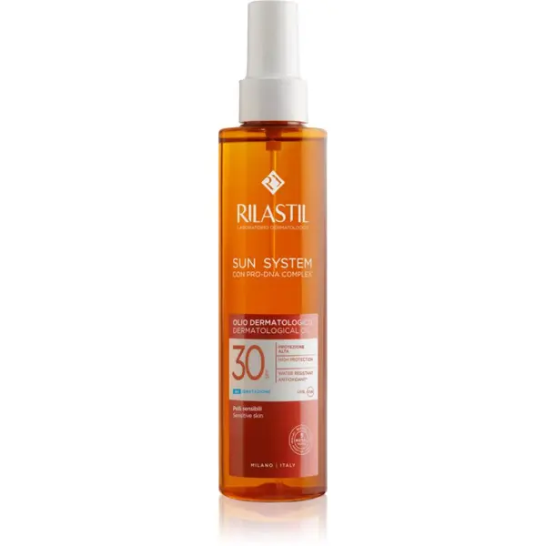 Rilastil Rilastil Sun System vlažilno olje za sončenje v pršilu SPF 30 200 ml