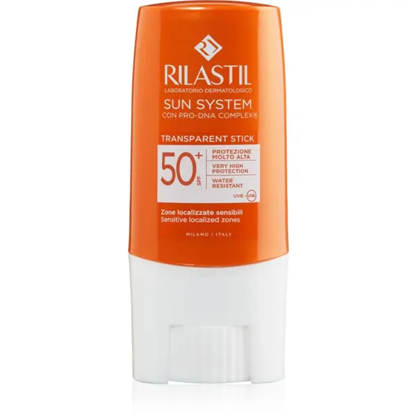 Rilastil Rilastil Sun System zaščitni balzam za ustnice in občutljive predele SPF 50+ 8.5 ml