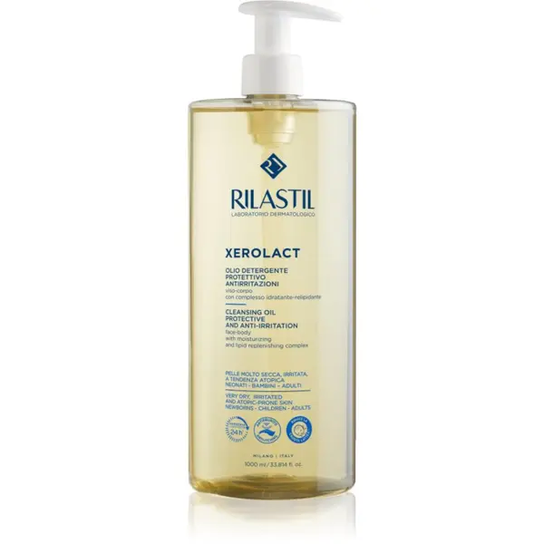 Rilastil Rilastil Xerolact Cleansing Oil čistilno olje za suho do atopijsko kožo 1000 ml