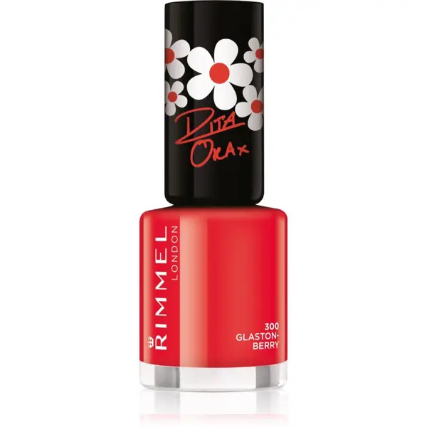 Rimmel Rimmel 60 Seconds By Rita Ora lak za nohte odtenek 300 Glaston Berry 8 ml