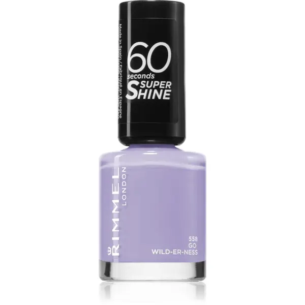 Rimmel Rimmel 60 Seconds By Rita Ora lak za nohte odtenek 558 Go Wild-Er-Ness 8 ml