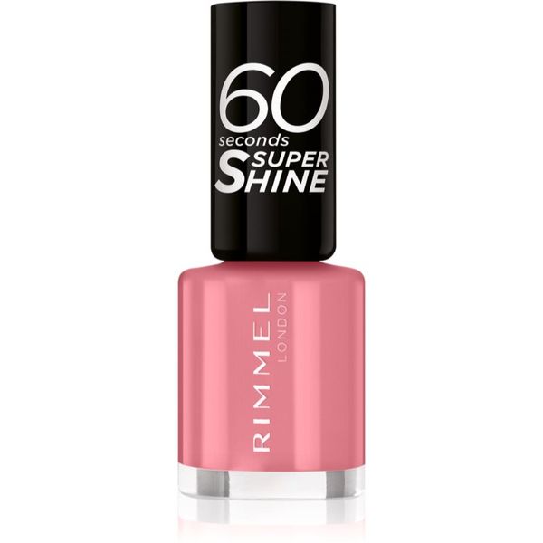 Rimmel Rimmel 60 Seconds Super Shine lak za nohte odtenek 405 Rose Libertine 8 ml