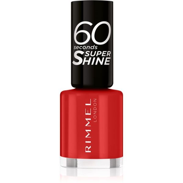 Rimmel Rimmel 60 Seconds Super Shine lak za nohte odtenek 430 Coralicious 8 ml