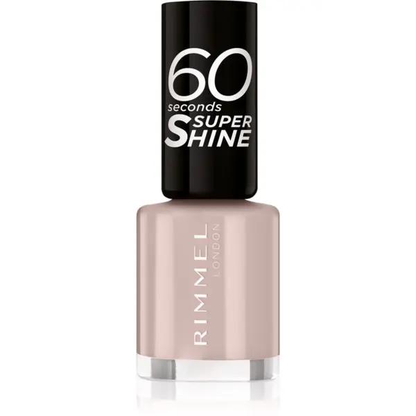 Rimmel Rimmel 60 Seconds Super Shine lak za nohte odtenek 500 Caramel Cupcake 8 ml