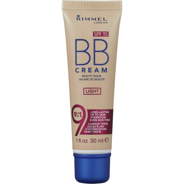 Rimmel Rimmel BB Cream 9 in 1 BB krema SPF 15 odtenek Light 30 ml