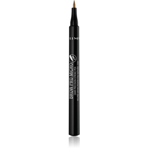 Rimmel Rimmel Brow Pro Micro tekoče črtalo za obrvi odtenek 001 Blonde 1 ml