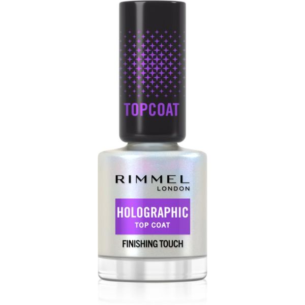 Rimmel Rimmel Holographic nadlak za nohte z bleščicami 12 ml