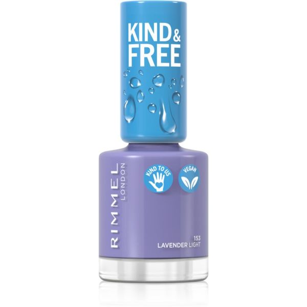 Rimmel Rimmel Kind & Free lak za nohte odtenek 153 Lavender Light 8 ml