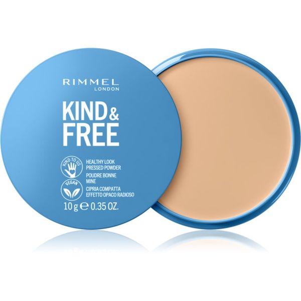 Rimmel Rimmel Kind & Free matirajoči puder odtenek 10 Fair 10 g