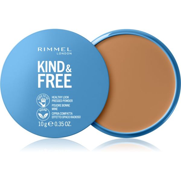 Rimmel Rimmel Kind & Free matirajoči puder odtenek 40 Tan 10 g