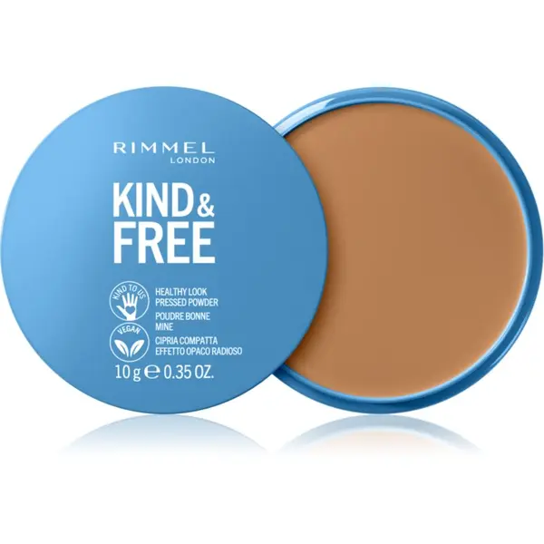 Rimmel Rimmel Kind & Free matirajoči puder odtenek 40 Tan 10 g