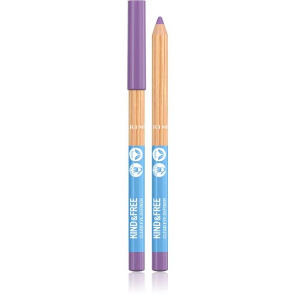 Rimmel Rimmel Kind & Free svinčnik za oči z intenzivno barvo odtenek 3 Grape 1,1 g