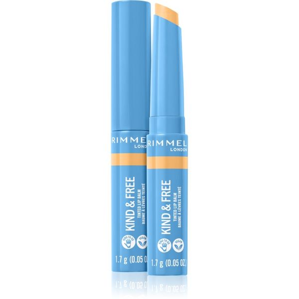 Rimmel Rimmel Kind & Free tonirani balzam za ustnice odtenek 001 Air Storm 1,7 g