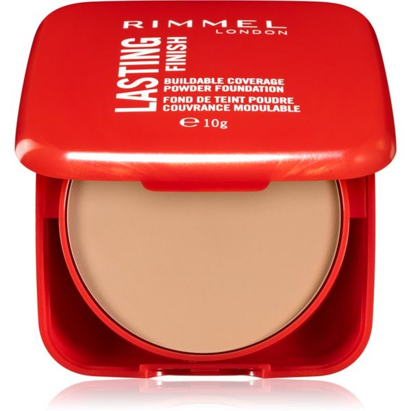 Rimmel Rimmel Lasting Finish Buildable Coverage nežni kompaktni puder odtenek 002 Pearl 7 g