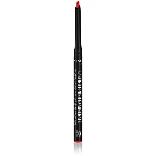 Rimmel Rimmel Lasting Finish Exaggerate avtomatičen svinčnik za ustnice odtenek 045 Epic Burgundy 0,25 g