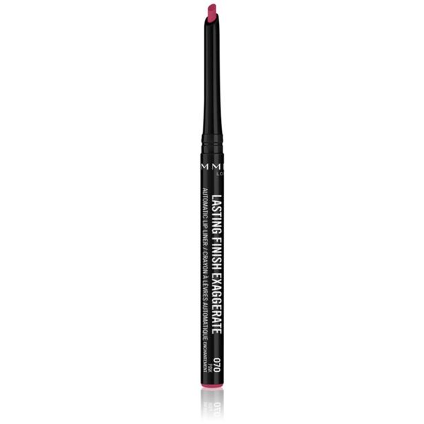 Rimmel Rimmel Lasting Finish Exaggerate avtomatičen svinčnik za ustnice odtenek 070 Pink Enchantment 0,25 g