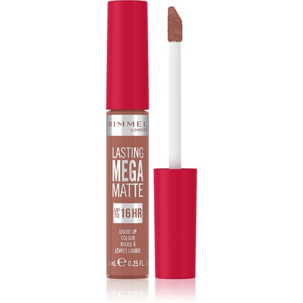 Rimmel Rimmel Lasting Mega Matte lahka tekoča mat šminka 16 ur odtenek Be My Baby 7,4 ml