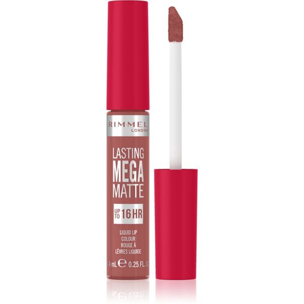 Rimmel Rimmel Lasting Mega Matte lahka tekoča mat šminka 16 ur odtenek Pink Blink 7,4 ml