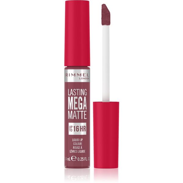 Rimmel Rimmel Lasting Mega Matte lahka tekoča mat šminka 16 ur odtenek Ravishing Rose 7,4 ml