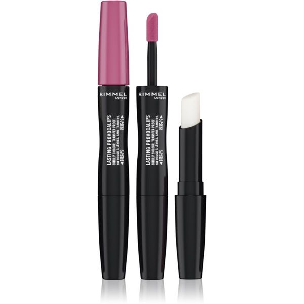 Rimmel Rimmel Lasting Provocalips Double Ended dolgoobstojna šminka odtenek 410 Pinky Promise 3,5 g