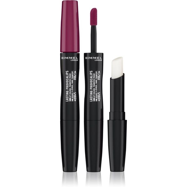 Rimmel Rimmel Lasting Provocalips Double Ended dolgoobstojna šminka odtenek 440 Maroon Swoon 3,5 g