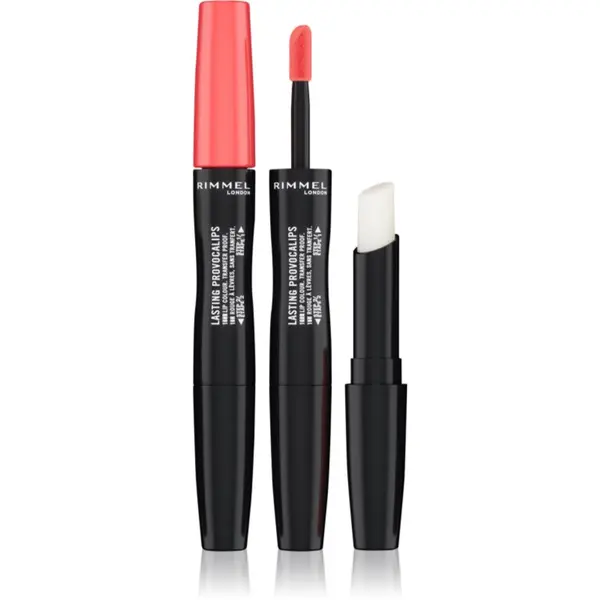 Rimmel Rimmel Lasting Provocalips Double Ended dolgoobstojna šminka odtenek 600 Orange, You Comin? 3,5 g